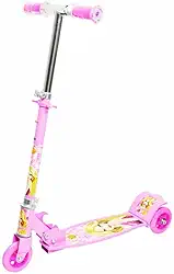 DM Toys Patinete Infantil Ajustável 3 Rodas até 50kg Top Belinda Rosa