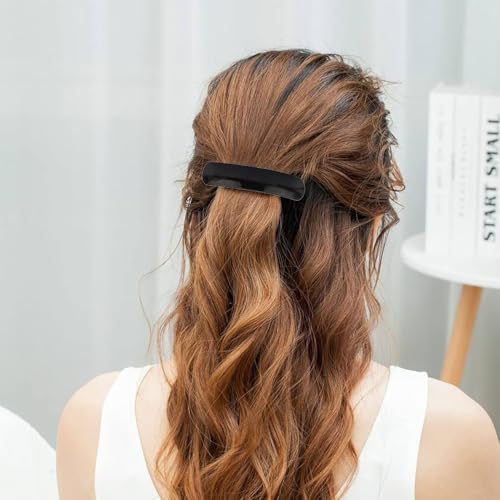 image for Aprince Acetate Hair Barrettes for Women 4Pcs, Vintage French Barrette