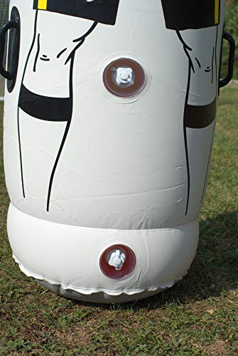 POWERSHOT Trainingsdummy aus Weich-PVC für Fußball, Handball, Basketball - aufblasbar - 3 Größen - AIR Dummy (205cm)