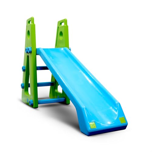 OK PLAY Baby Slide Senior for Kids | Baby Slide | Easy Assembly | Safe & Fun Activity Toy | Perfect Slide for Home, School & Playground | Easy Climb | Durable | Compact | 2 Year+ | Blue & Green (B09CGBWQVS) Amazon Price History, Amazon Price Tracker