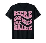 Here Comes the Bride Retro Bride Trendy Wedding