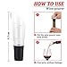 Wine Opener Set,V·RESOURCING Wine Accessory Tool Kit:Air Pressure Bottle Opener with Wine Pourer,Foil Cutter and Vacuum Stopper (Gift Box)
