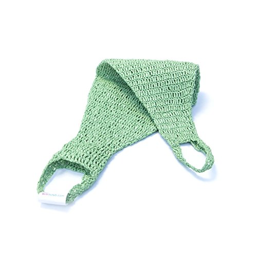 Brio Back and Body Scrubber. The best loofah-style exfoliator for healthy skin. Several colors available. (Green)
