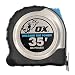 OX Tools 35' Stainless-Steel Retractable Tape Measure 1 13/16" Width, 9 1/2 Stand out 9341231016578