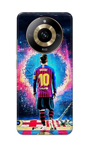 Image of Printed Hard Back Cover for Realme Narzo 60 5G Back Cover (Famous Football Player -J1) -190724(EA)