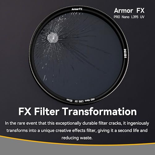 Filtro UV NiSi Armor FX Pro nano coating protector de lentes a prueba de explosión 7