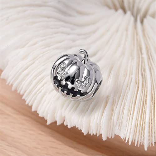 Image of GNOCE Witch Cauldron Pendant Charm,S925 Sterling Silver with Ruby Gemstones Dangle Charms Bead For Bracelets /Necklace Jewelry Gift For Women Girls Wife Daughter