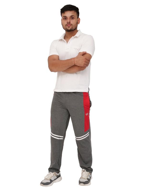 TF TEX-FRO Mens Regular FIT Track PANTSL-5555_L_BLKME