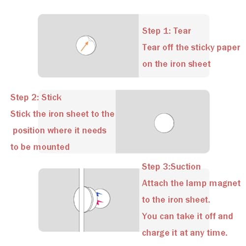 Aplique de pared LED con sensor de movimiento lámpara recargable USB negra de 60cm para armario 6