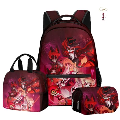 Sac à dos Anime et son sac à lunch pour les journées d'école et les sorties de votre enfant