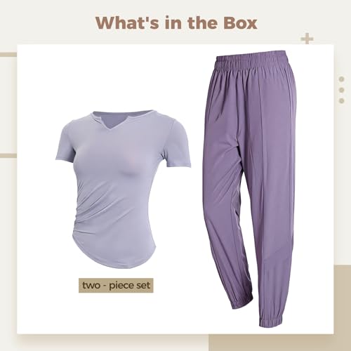 Ensemble deux pièces pour femme en polyester élasthanne respirant - 6