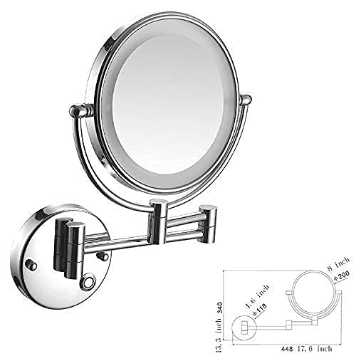 Miroir grossissant 3X mural extensible fini les postures inconfortables - 6