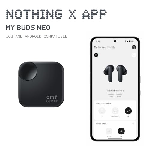 Image of CMF BY NOTHING Buds Neo, True Wireless Earbuds, 52H Playtime, Dark Blue