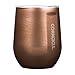 Corkcicle Stemless Insulated Wine Glass Tumbler, Copper, 12 oz – Stainless Steel Stemless Wine Glass Keeps Beverages Cold for 6 Hours, Hot for 3 Hours – Non-Slip, Easy-Grip Insulated Cup