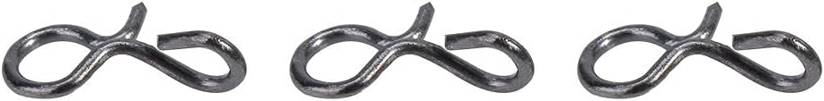 Black Stainless Steel Fishing Hooks, Durable Multi-Purpose Fly Hooks 50pcs for Trout Bass Carp Fishing, Anglers and Freshwater Catching