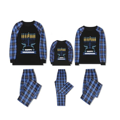 Hanukkah Pajamas for Family Hanukkah Family Pjs Matching Sets With Pocket2