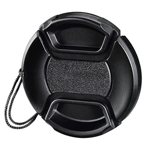 Tapa de lente de 46 mm Hama evita perdidas con su cordon de sujecion anticaida