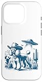 Retro Poodle UFO Western Wild West Dog Mom Dog Dad
