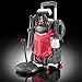 - Electric High Power- Pressure Washer - 3000 PSI 2.2 GPM - Power Washer - Patio Cleaner - Hose Reel - Spray Gun (Red - Platinum Edition)