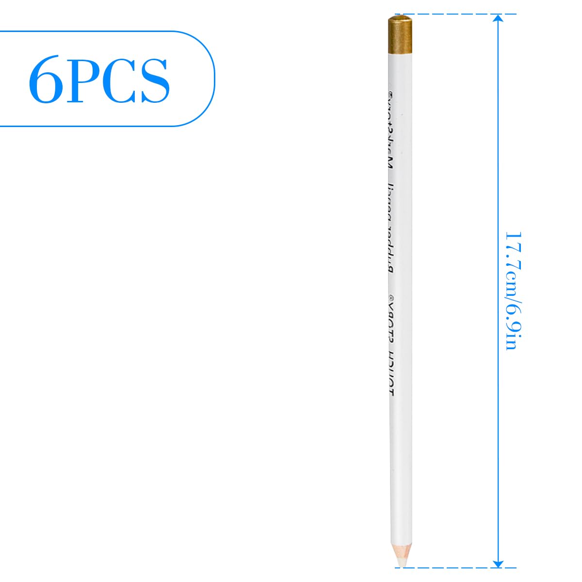 6 Pcs Eraser Pencils for Artists GLADFRESIT Wooden Sketch Eraser Pen Highlight Painting Eraser for Sketching Charcoal Drawings Revise Erasing Details - Image 2
