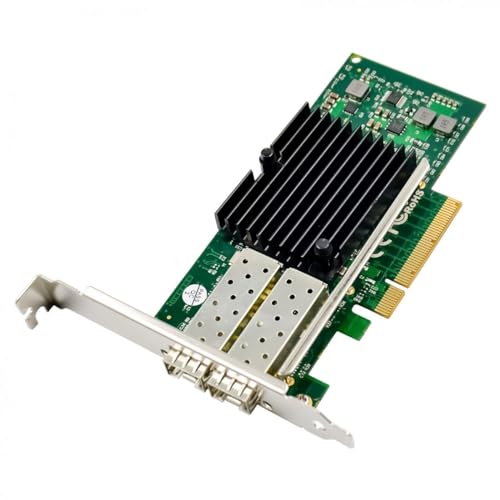 Tarjeta PCIe de Fibra 10 Gigabit LevelOne GNC-0202 con Doble Ranura SFP+