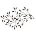 Stratton SHD0119 Home Blowing Leaves Wall Decor, Green, Brown and Hint of Gold