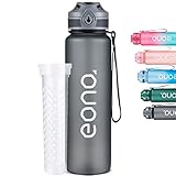 【Seguro y Ecológico】Todas nuestras botellas de agua están hechas de plástico tritan co-poliéster 100% libre de BPA. Esta botella es reutilizable, no tóxico, libre de químicos u olores, y proporciona una excelente durabilidad. Compre esta botella respetuosa con el medio ambiente para agua no olorosa , así puede ahorrar con materiales reciclables.
