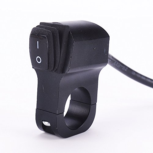 Iztoss 12v 16A waterproof Motorcycle CNC aluminium alloy Switches 7/8