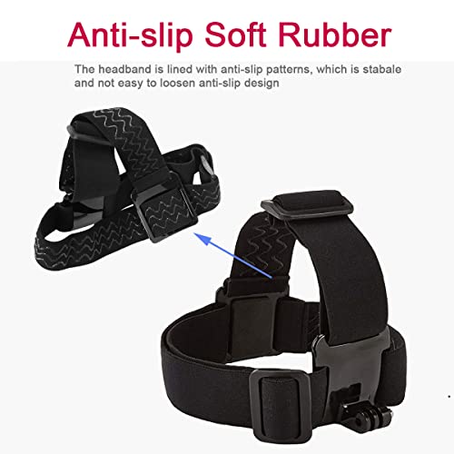 Phone Chest Mount Head Strap Accessories Kit - POV Phone Holder for Vlogging Video Compatible With iPhone 17 16 Pro Max Plus 15 14 13 - Hands Free Body Camera Mount for Immersive Fishing Recording