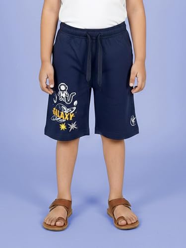 Image of KiddoPanti Boys Knee Length Basic Short