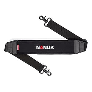 Nanuk Neoprene Adjustable Shoulder Strap with Closed AirCell Cushioning for Cases and Messenger Bags and Briefcases
