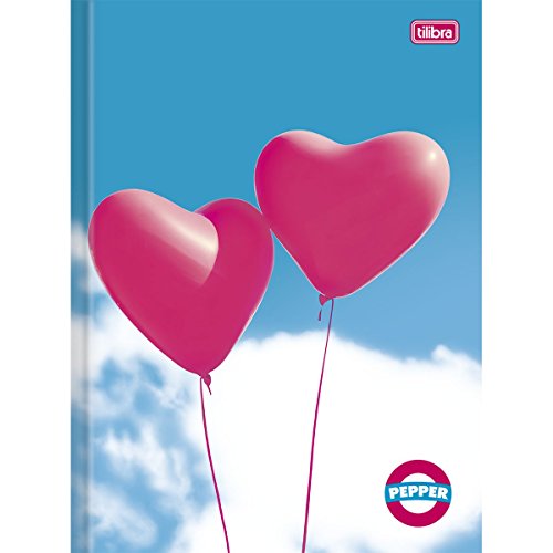 Kit de Cadernos Brochurão, Tilibra, Capa Dura, Pepper, 80 Folhas, Pacote com 5