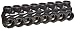 Morris Products 97678 Multi-Cable Connector, Insulated, Dual Entry, Black, 8 Ports, 750 - 250 Wire Range, 5/16" Allen Hex 8 Ports, 750 - 250 Wire Range, 5/16" Allen Hex