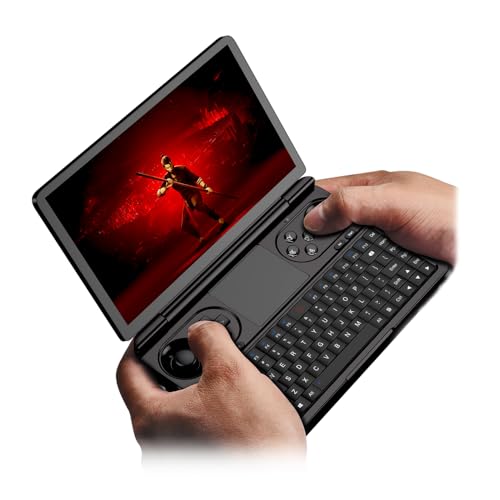Image of LANRUO GPD Win Mini 2025 [AMD AI 370-32GB+2TB] 7 Inches Mini Handheld Win 11 PC Game Console Gameplayer 1920X1080 Touchscreen Laptop Tablet PC (Black, AI 370-32GB+2TB)