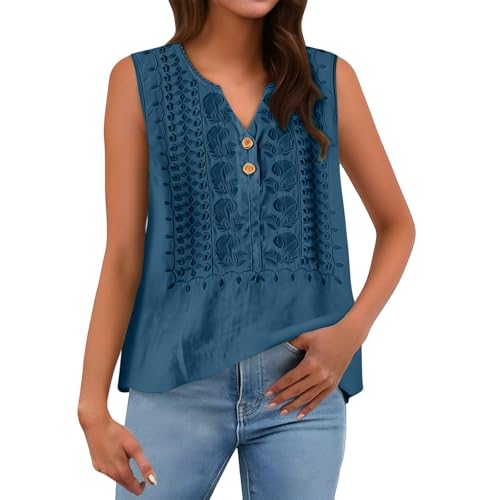 Camisola de algodón refrescante con bordado fino para niñas de 10 años 6