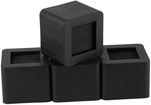 Uping Bed Risers 2.75 Inch | Heavy Duty Design Furniture Riser | 4PCS | Black