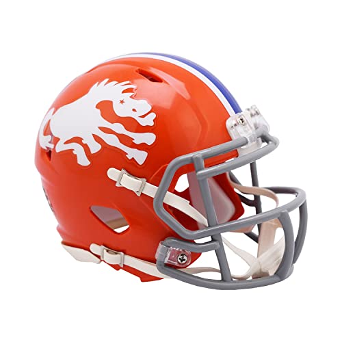 Broncos 1966 Throwback Revolution Speed Mini Football Helmet