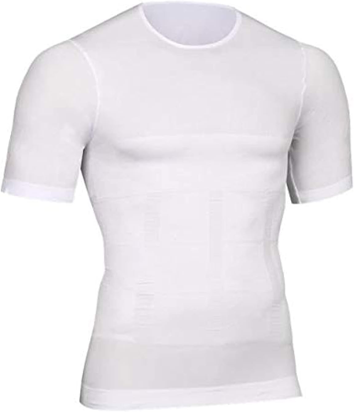 Slimming Body Shaper Vest Size L Shirt Abs Abdomen Slim, Compression Muscle Tank Bodysuit Tight Bodysuit Tops for Men