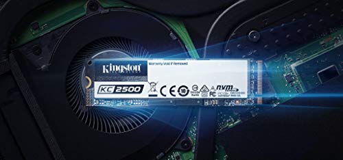 Kingston Kc2500 500 Gb Solid State Drive - M.2 2280 Internal - Pci Express Nvme (Pci Express Nvme 3.0 X4) #TOP5