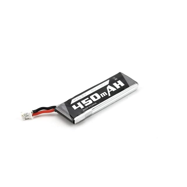 Foto 2 de 6 de EMAX 450mAh 1S Lipo Batería HV 3.8V 80C/160C Battery con PH2.0 Conector para EMAX Tinyhawk FPV Racing Drone