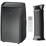 TCL Mobile Klimaanlage 12000 BTU 35m² Raumgröße - Kühlen, Heizen, Entfeuchten, Ventilieren mit Laufrollen