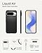 Spigen for Pixel 10/10 Pro Case, Liquid Air (2025) [No Magnet Ring] [Military-Grade Protection] - Matte Black