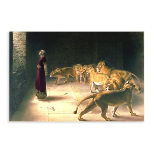 Affiches Daniel Answer to The King Briton Riviere lot de 30 posters d'art pour bureau