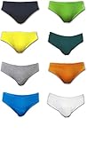 Andrew Scott Sports Briefs 6-pack,Assorted Colors, X-Large