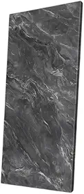 Kit 10 Placas Adesivas Marmorizadas 60x30cm Autocolante Revestimento de Parede Efeito Mármore Impermeável para Cozinha Banheiro e Decoração (Cinza)