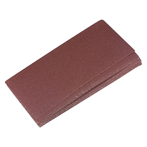 uxcell 10 Pcs 80 Grit Sandpapers 9" x 3.7" Aluminum Oxide Sanding Sheets Hand Sander Papers for Wood Furniture Finishing by uxcell - Used condition - CA$11.01