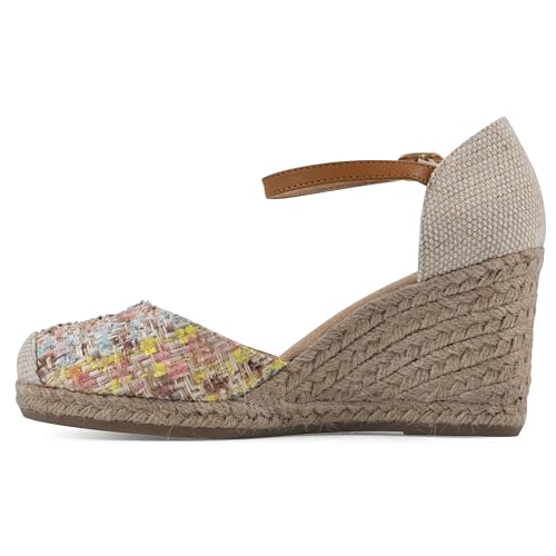 Image of WHITE MOUNTAIN Women's Mamba Espadrille Wedge Sandal