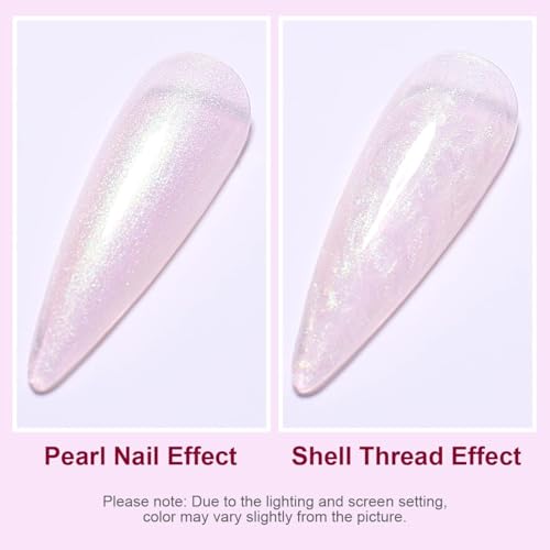 Esmalte de uñas gel perlado brillo 10ml miniatura 2