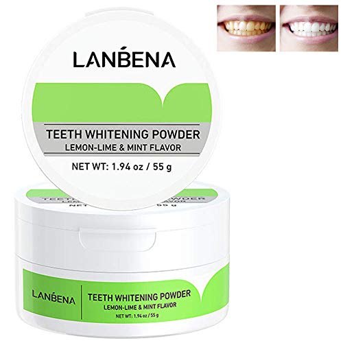 Teeth Powder Lemon Lime Hygiene Dental Tooth Cleaning Remove Tartar Safe Protect Teeth Oral Care