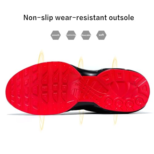 KEEZMZ Men's Running Shoes Air Low Top Sneakers for Fashion Tennis Sport Fitness Cross Trainers, Ventilated Insoles, Cushioning Sole, Comfortable Inner Lining - Image 6